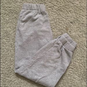 Basic Gray Brandy Melville sweatpants